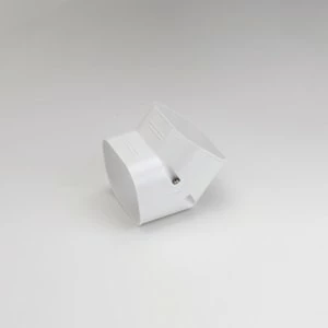 Outlet 🧨 Rectorseal Slimduct® 2-3/4 x 4 in. OD Vertical 45 Degree Elbow in White 🎁 3 Outlet 🧨 Rectorseal Slimduct® 2-3/4 x 4 in. OD Vertical 45 Degree Elbow in White 🎁