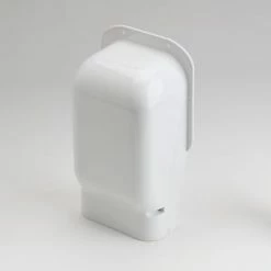 New 🎉 Rectorseal Slimduct® 5-1/2 x 5-1/2 in. Flat 90 Degree Elbow in White 🔔