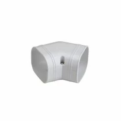 New 🌟 Rectorseal Slimduct® 4-1/2 x 2-3/4 in. 45 Degree Flat Elbow Polymer and PVC in White 🧨