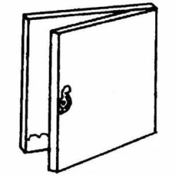 Deals 🧨 Duro Dyne National 24 ga Access Door Galvanized Steel 8 x 8 x 8 in. ✨