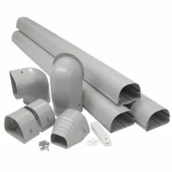 Best Pirce 🔥 Rectorseal Fortress® 4-1/2 in. Lineset Wall Duct Kit in Grey 🔔
