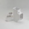 Promo ✔️ Rectorseal Slimduct® 3-3/4 in. ST Slimduct Tee 100 White ⭐ -Home Appliance Accessories Shop Query 54